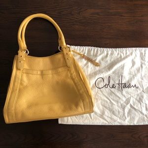 Cole Haan Large Yellow Handbag